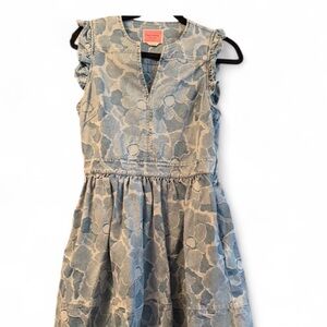 Kate Spade Blue Floral Denim Dress